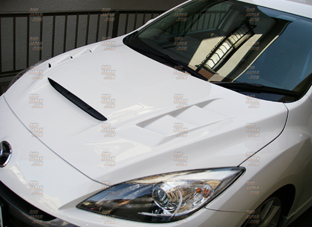 Odula Cooling Bonnet FRP - Mazdaspeed Axela BL3FW - RHDJapan
